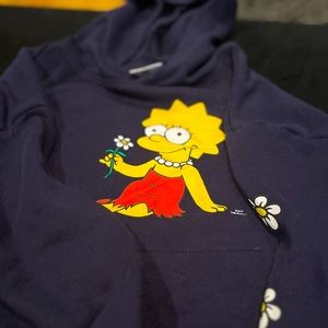 Girls Old Navy Simpsons hoodie
